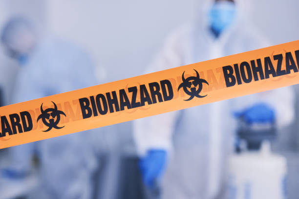 Professional Biohazard technician working in Milton, NH